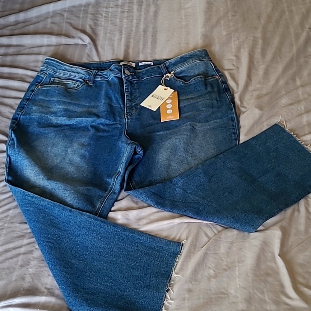 Royalty for me High Rise Straight Jeans, 24W